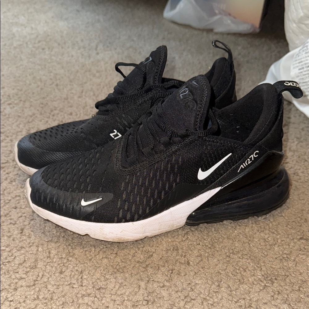 Black and White Athletic Sneakers